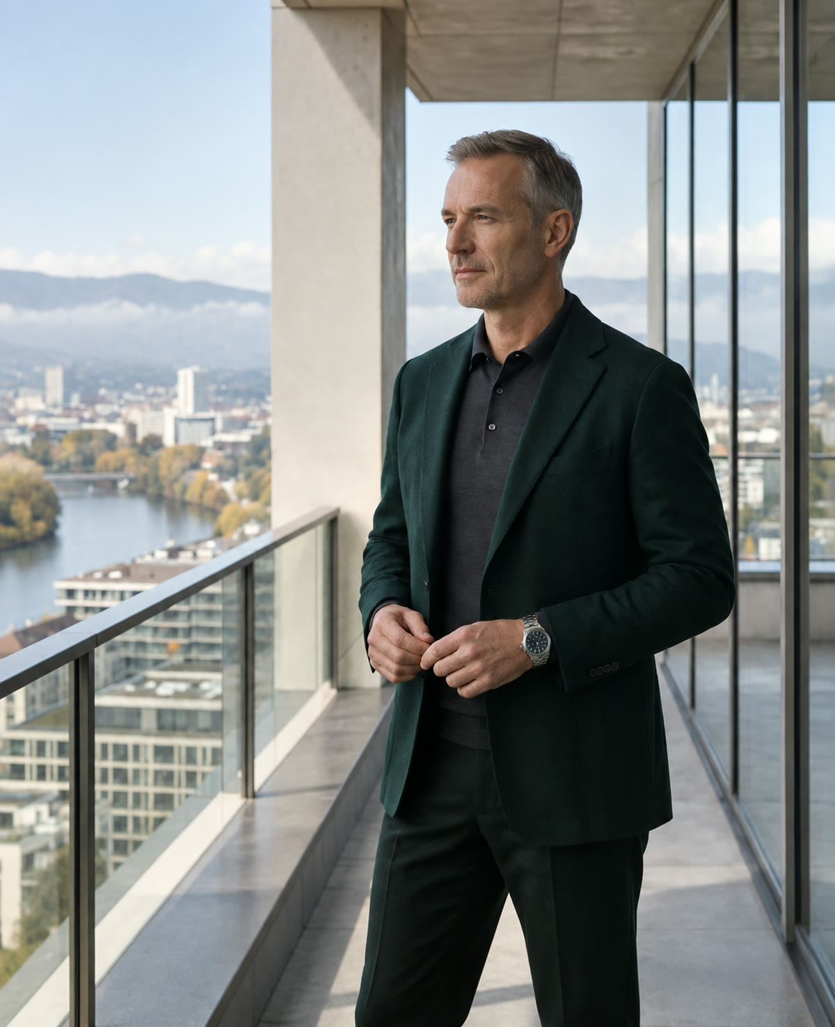 Immobilienentwicklung — Blick über die Stadt