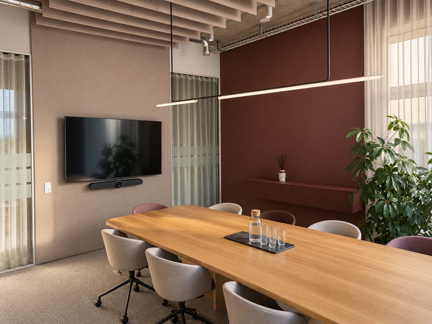 Sitzungszimmer der Lebensraum Schweiz AG in Dübendorf